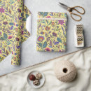 Search for yellow floral wrapping paper Retro