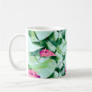 Search for tropical leaves pattern mugs Abstract