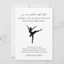 Search for winter dance invitations Ballet
