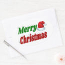 Search for merry christmas santa stickers White