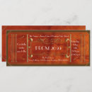 Search for leather invitations Gold