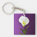 Search for white lily flower key rings Nature