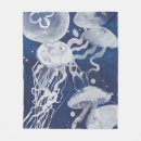 Search for jellyfish blankets Watercolor