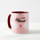 Search for geometric shapes pattern mugs Red