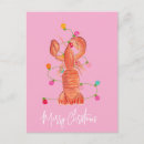 Search for lobster postcards Watercolor