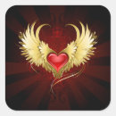 Search for red wing stickers Heart