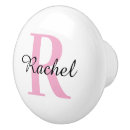 Search for pink drawer knobs and pulls Cute