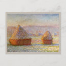 Search for monet haystack postcards French