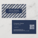 Search for metallic blue business cards Trendy