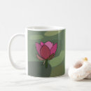 Search for pink lotus flower mugs Water lily