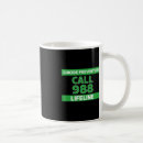Search for suicide prevention awareness mugs 988