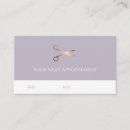 Search for professional appointment cards Simple