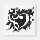 Search for clef notes magnets Music lover