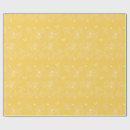 Search for yellow floral wrapping paper Leaves