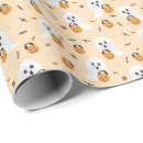 Search for trick or treat wrapping paper Orange
