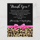 Search for pink leopard postcards Black