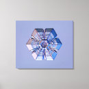 Search for delicate canvas prints Blue