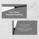 Search for pressure washer business cards Professional