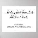 Search for sit anywhere wedding signs Pick a seat