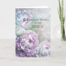 Search for purple peonies cards Floral