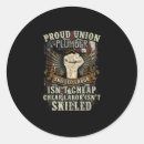 Search for laborers stickers Union strong