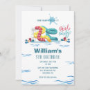 Search for water slide birthday invitations Boy