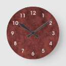 Search for burgundy clocks Simple