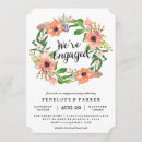 Search for floral wreath engagement Bohemian