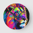 Search for abstract lion art Digital