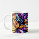 Search for vibrant colour mugs Abstract