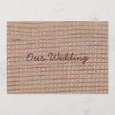 Search for artistic wedding invitations Beige