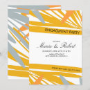 Search for modern floral engagement party invitations Summer