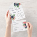 Search for navy and pink wedding invitations All in one