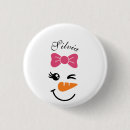 Search for cute christmas badges Snowman