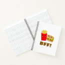 Search for cute food notebooks Fries