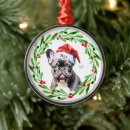 Search for bulldog christmas tree decorations Frenchie