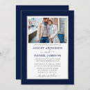Search for blue and silver wedding invitations Simple