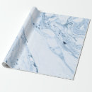 Search for blue marble wrapping paper Modern
