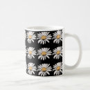 Search for white daisy mugs Black