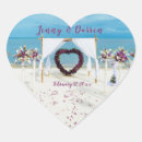 Search for destination wedding stickers Beach