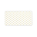Search for gold dots return address labels Chic
