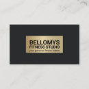 Search for fitness business cards Instructor