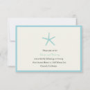 Search for aqua starfish invitations Reception