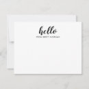 Search for hello note cards Cute
