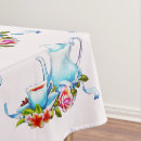 Search for tea party tablecloths Teapot