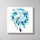 Search for dreamcatcher canvas prints Watercolor