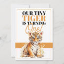 Search for tiger party invitations 1st