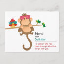 Search for monkey postcards Cartoon