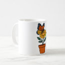 Search for flower pot mugs Design