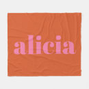 Search for pink blankets Typography